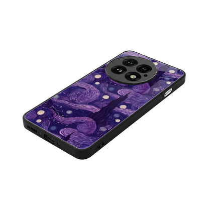 Nebula Galaxy stylish phone case for oneplus 13 | glossy glass and slim fit