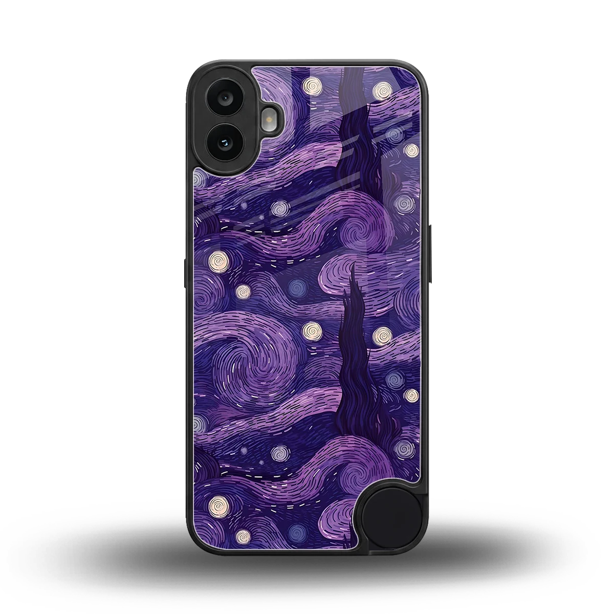 Nebula Galaxy back phone cover | glass case for cmf nothing phone 1