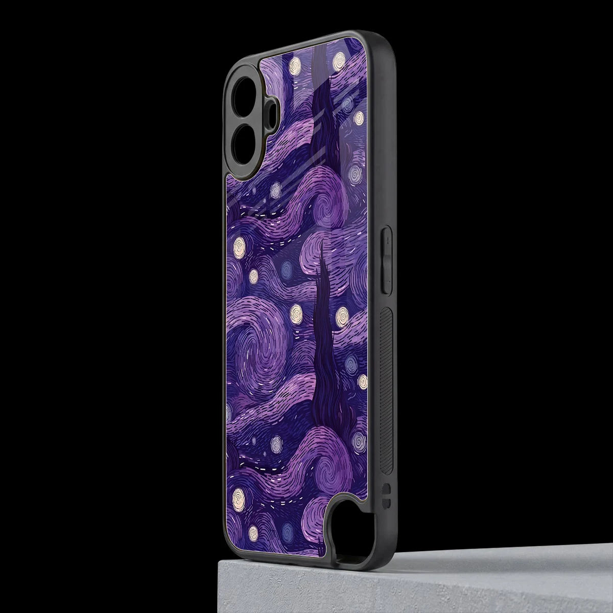 Nebula Galaxy cmf nothing phone 1 mobile cover | shockproof glass phone case