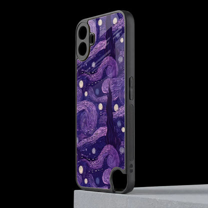 Nebula Galaxy cmf nothing phone 1 mobile cover | shockproof glass phone case