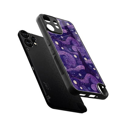Nebula Galaxy sleek cmf nothing phone 2 pro cover with tempered glass back and TPU edges