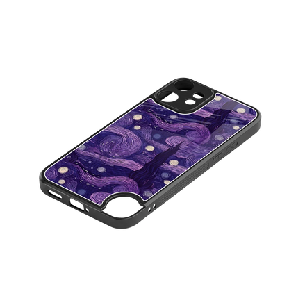 Nebula Galaxy stylish phone case for cmf nothing phone 2 pro | glossy glass and slim fit