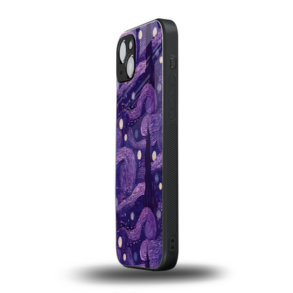 Nebula Galaxy iphone 15 mobile cover | shockproof glass phone case