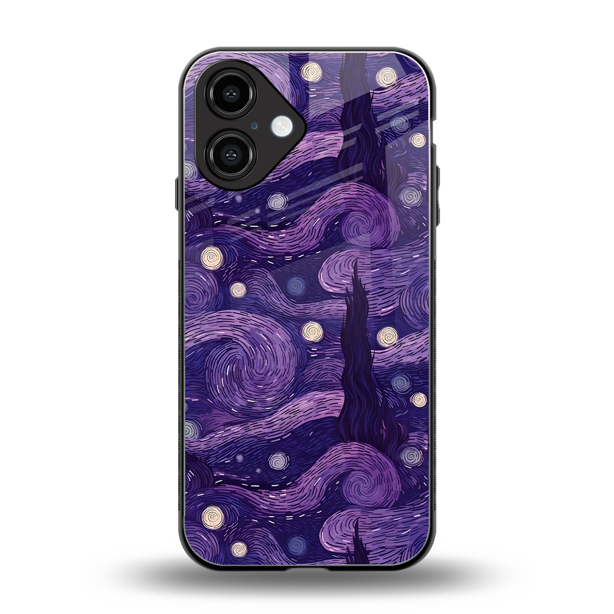 Nebula Galaxy Phone Case for Iphone 16 | Glass Case