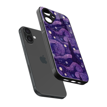 Nebula Galaxy Phone Case for Iphone 16 | Glass Case
