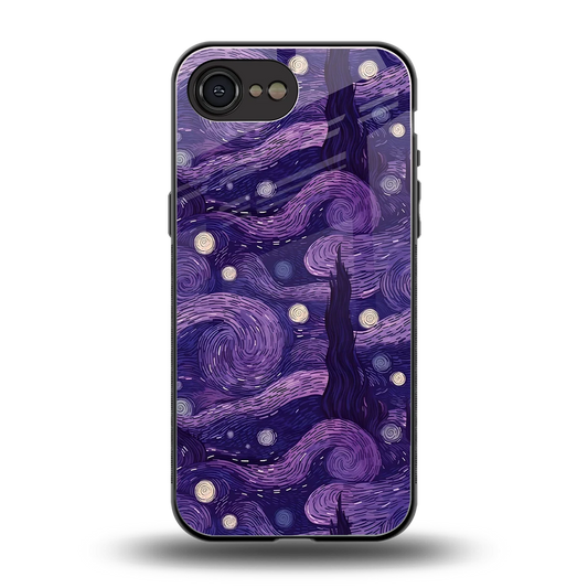 Nebula Galaxy back phone cover | glass case for iphone 16e