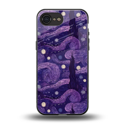 Nebula Galaxy back phone cover | glass case for iphone 17e