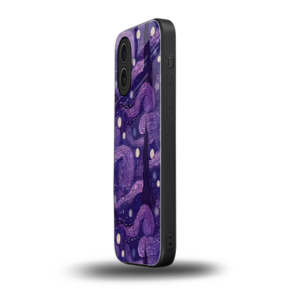 Nebula Galaxy iphone 17 mobile cover | shockproof glass phone case
