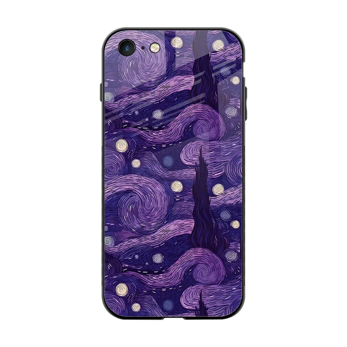 Nebula Galaxy back phone cover | glass case for iphone 7