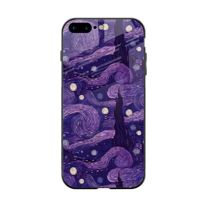 Nebula Galaxy back phone cover | glass case for iphone 7 plus