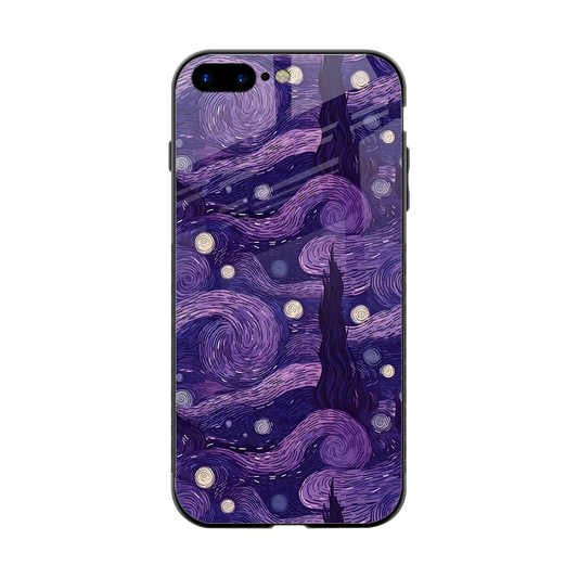 Nebula Galaxy back phone cover | glass case for iphone 8 plus