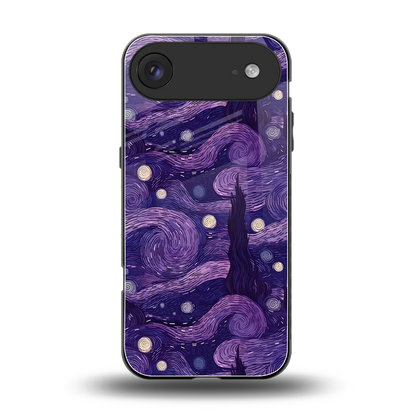 Nebula Galaxy back phone cover | glass case for iphone air