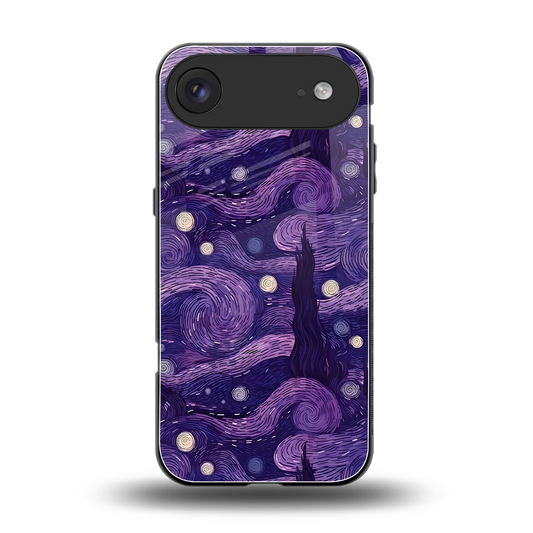 Nebula Galaxy back phone cover | glass case for iphone air