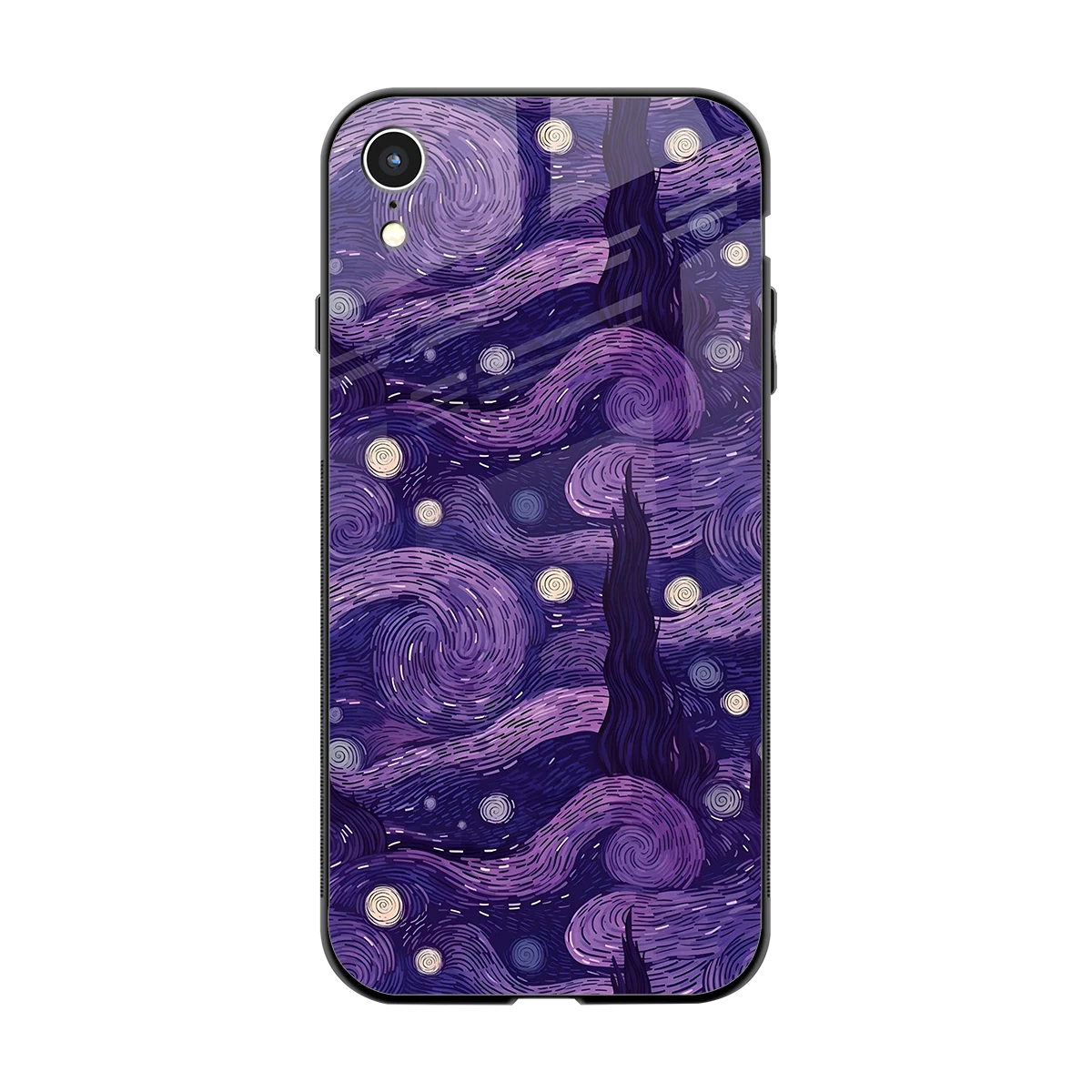 Nebula Galaxy back phone cover | glass case for iphone xr