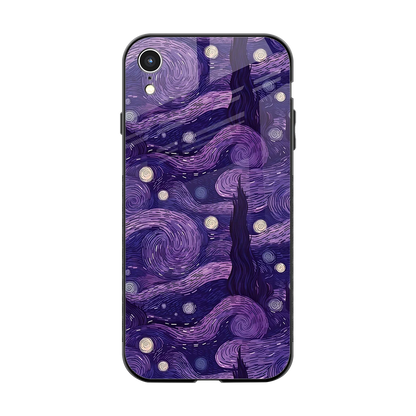 Nebula Galaxy back phone cover | glass case for iphone xr