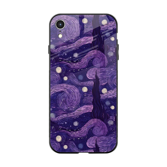 Nebula Galaxy back phone cover | glass case for iphone xr
