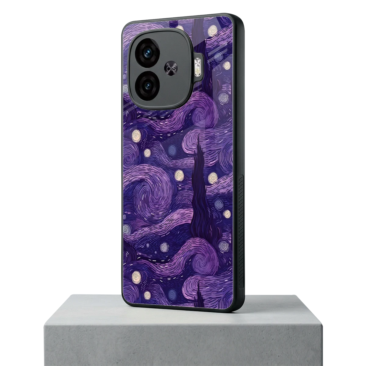 Nebula Galaxy iqoo neo 10r 5g mobile cover | shockproof glass phone case