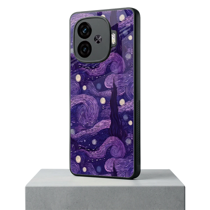Nebula Galaxy iqoo neo 10r 5g mobile cover | shockproof glass phone case