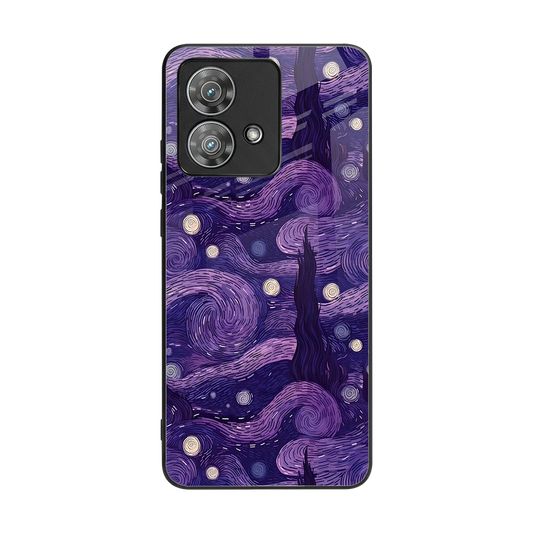 Nebula Galaxy back phone cover | glass case for motorola edge 40 neo 5g