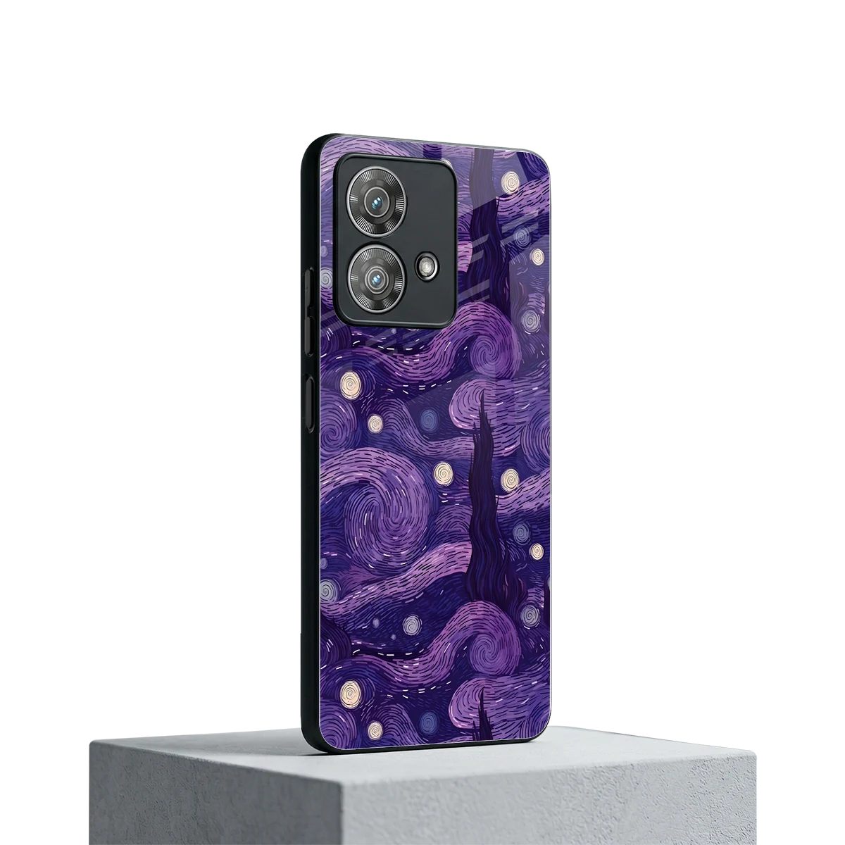 Nebula Galaxy motorola edge 40 neo 5g mobile cover | shockproof glass phone case