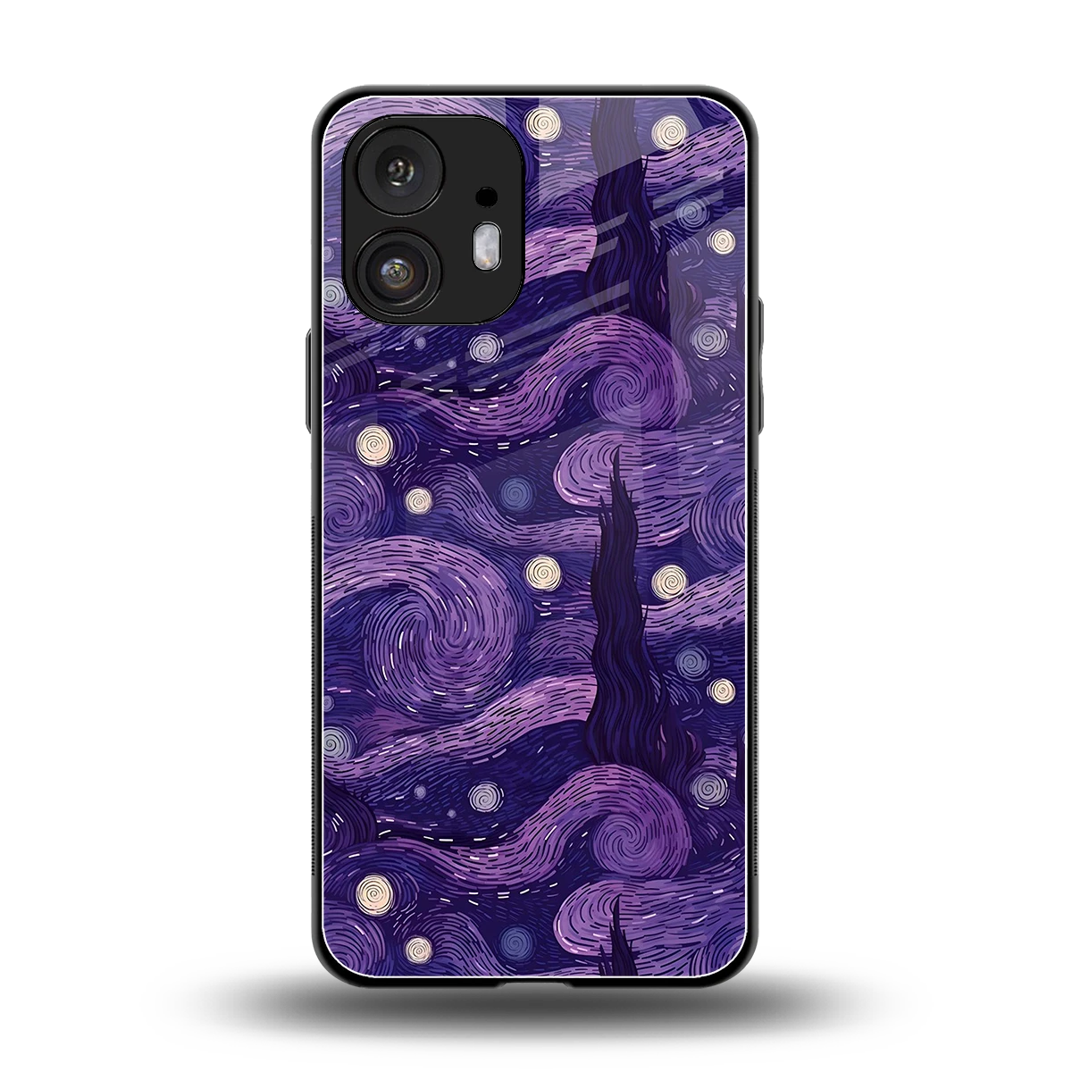 Nebula Galaxy back phone cover | glass case for nothing phone 2
