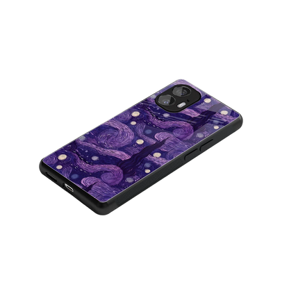 Nebula Galaxy stylish phone case for nothing phone 2 | glossy glass and slim fit