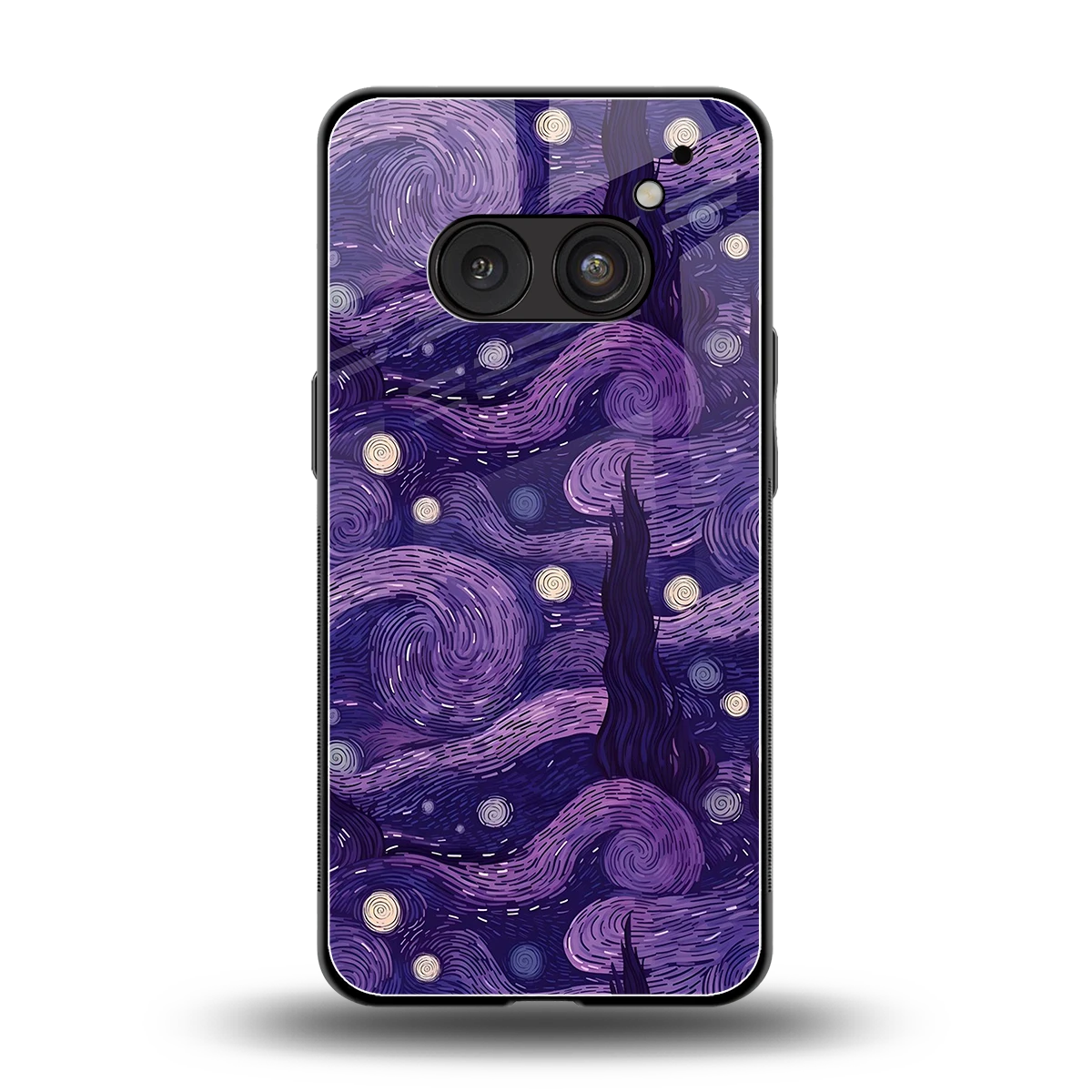 Nebula Galaxy back phone cover | glass case for nothing phone 2a