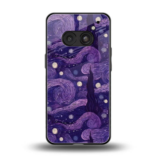 Nebula Galaxy back phone cover | glass case for nothing phone 2a