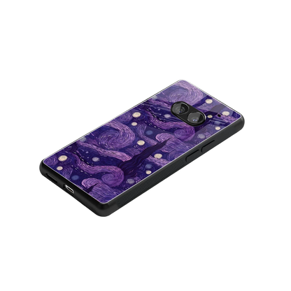 Nebula Galaxy stylish phone case for nothing phone 2a | glossy glass and slim fit