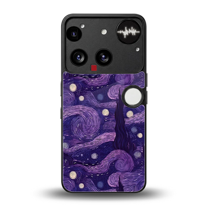 Nebula Galaxy back phone cover | glass case for nothing phone 3