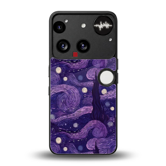 Nebula Galaxy back phone cover | glass case for nothing phone 3