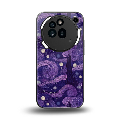 Nebula Galaxy back phone cover | glass case for nothing phone 3a pro