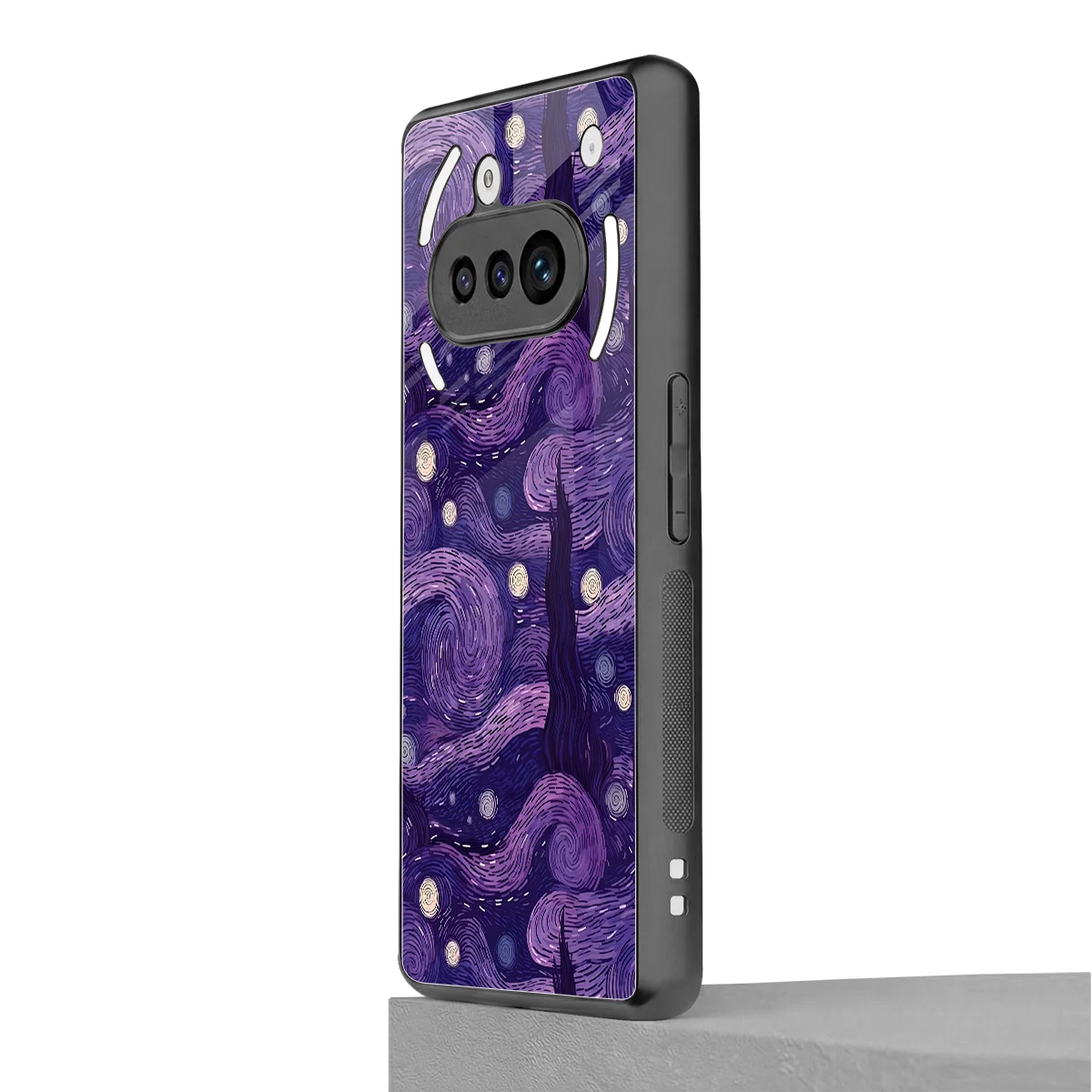 Nebula Galaxy nothing phone 3a mobile cover | shockproof glass phone case