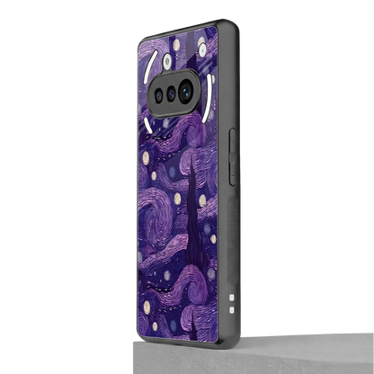 Nebula Galaxy nothing phone 3a mobile cover | shockproof glass phone case