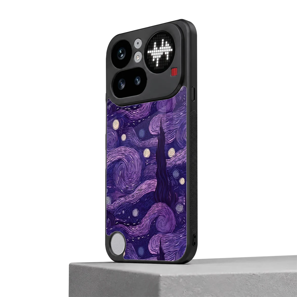 Nebula Galaxy nothing phone 4a pro mobile cover | shockproof glass phone case