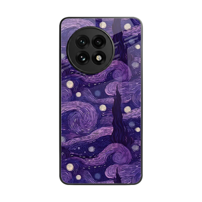 Nebula Galaxy back phone cover | glass case for oneplus 13r
