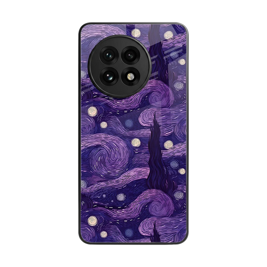 Nebula Galaxy back phone cover | glass case for oneplus 13r