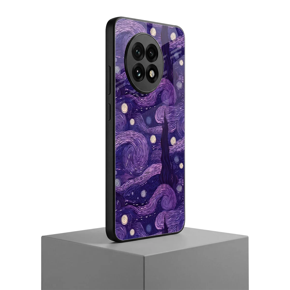 Nebula Galaxy oneplus 13r mobile cover | shockproof glass phone case