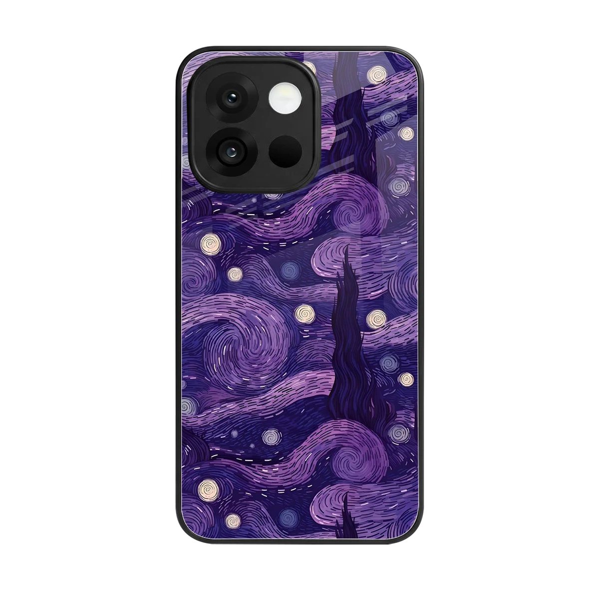Nebula Galaxy back phone cover | glass case for oneplus 13s