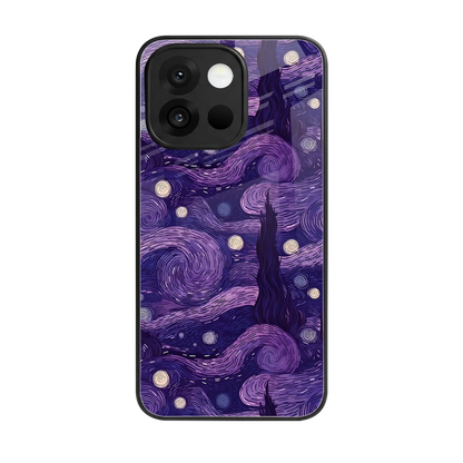 Nebula Galaxy back phone cover | glass case for oneplus 13s