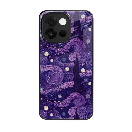 Nebula Galaxy back phone cover | glass case for oneplus 13s