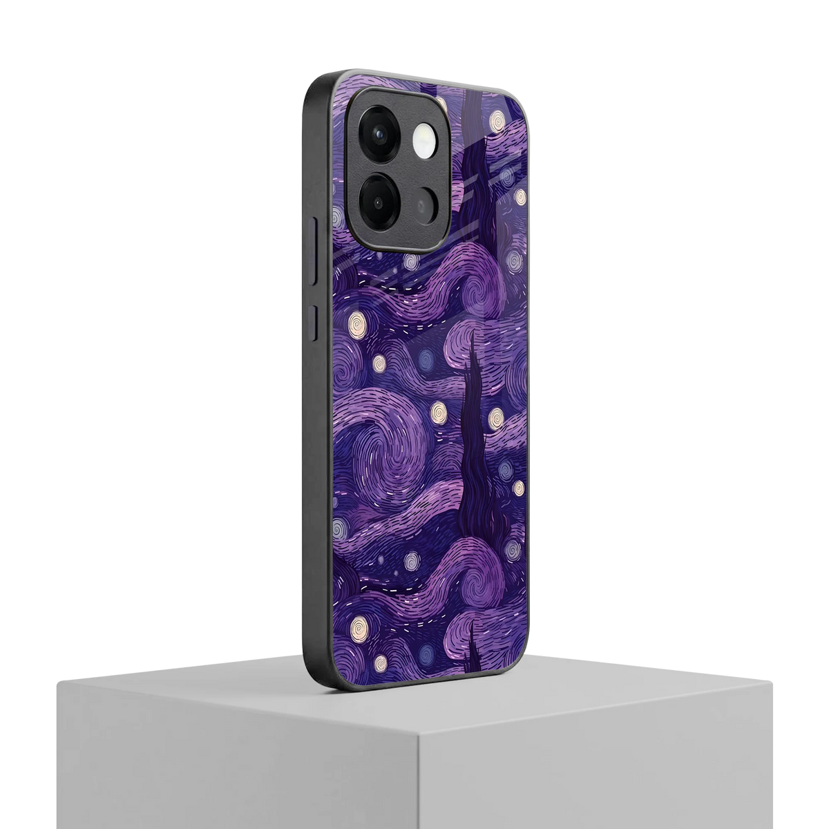 Nebula Galaxy oneplus 13s mobile cover | shockproof glass phone case