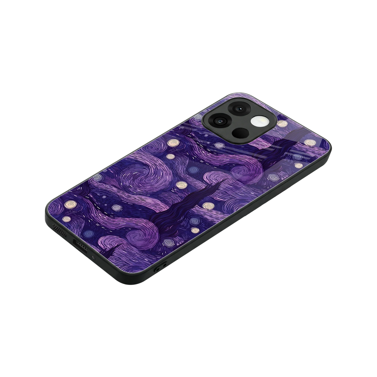 Nebula Galaxy stylish phone case for oneplus 13s | glossy glass and slim fit