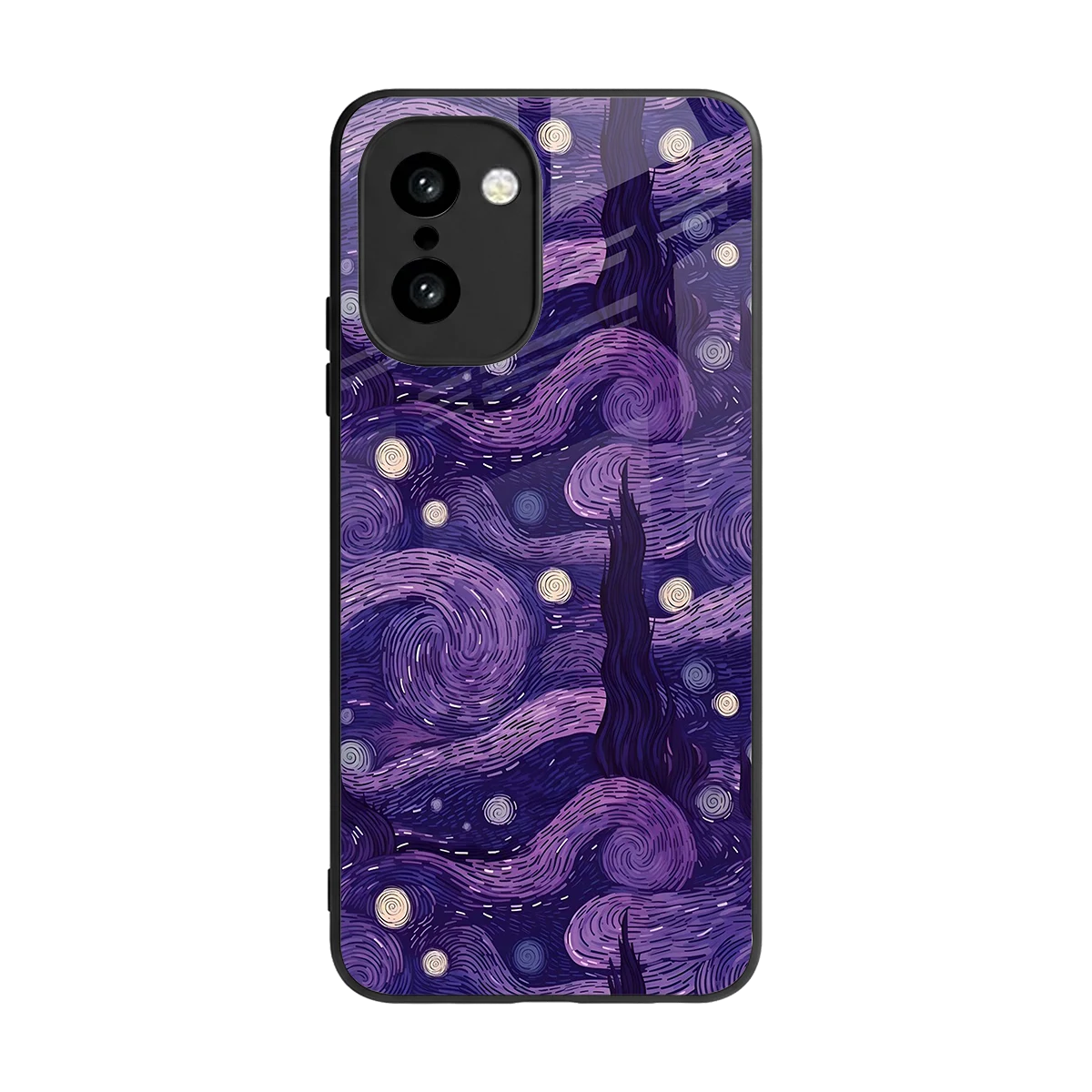 Nebula Galaxy back phone cover | glass case for oneplus 15r