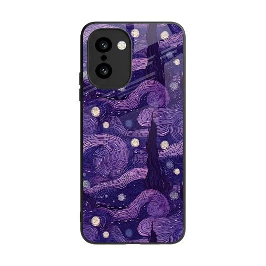 Nebula Galaxy back phone cover | glass case for oneplus 15r