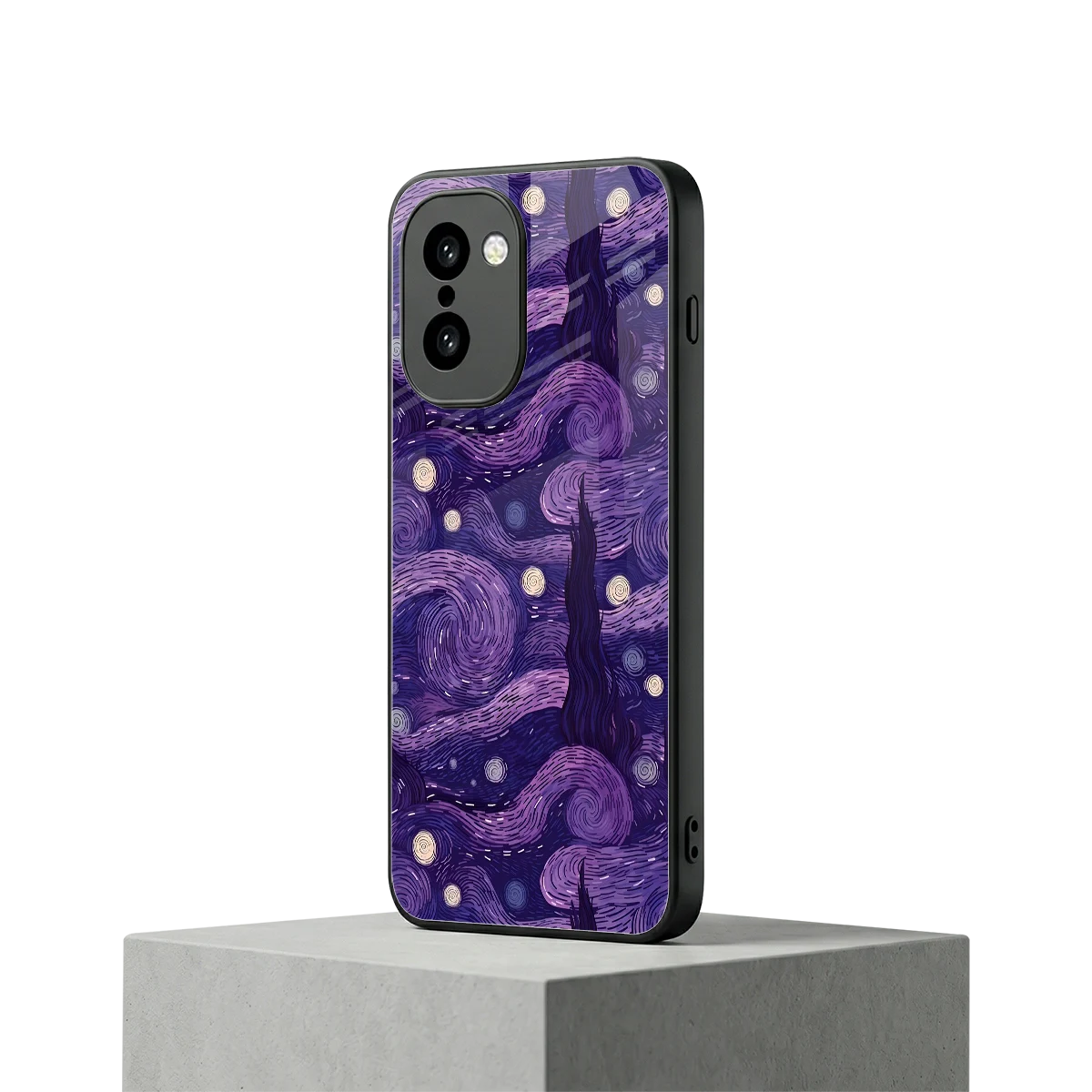 Nebula Galaxy oneplus 15r mobile cover | shockproof glass phone case