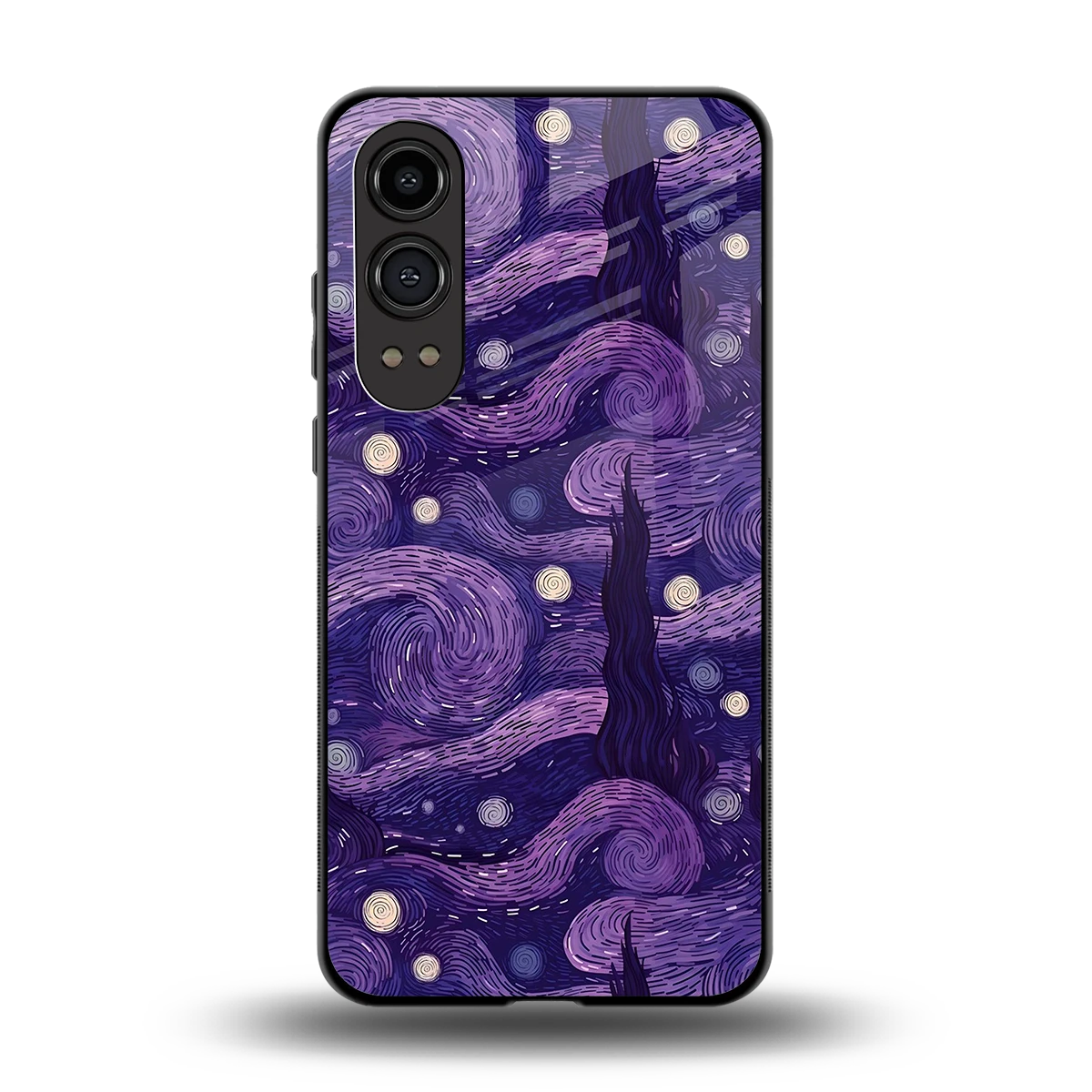 Nebula Galaxy back phone cover | glass case for oneplus nord ce 4 lite