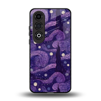 Nebula Galaxy back phone cover | glass case for oneplus nord ce 4