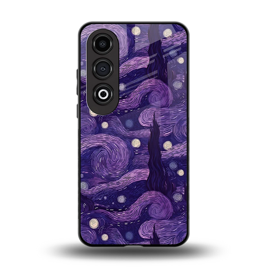 Nebula Galaxy back phone cover | glass case for oneplus nord ce 4