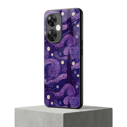 Nebula Galaxy oneplus nord ce 3 lite mobile cover | shockproof glass phone case